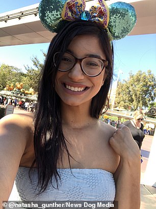 Frau Gunther im Bild vor der Operation