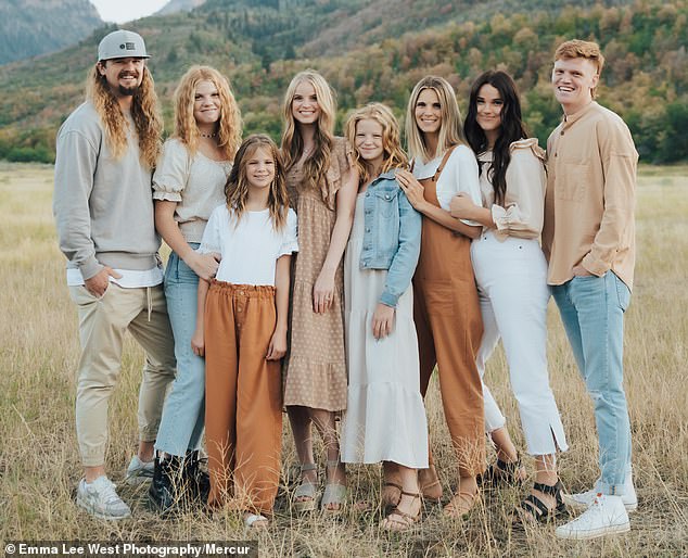 Kaitlyn, eines von acht Kindern, war zunächst überrascht, dass ihre Mutter bereit war, zum neunten Mal schwanger zu werden