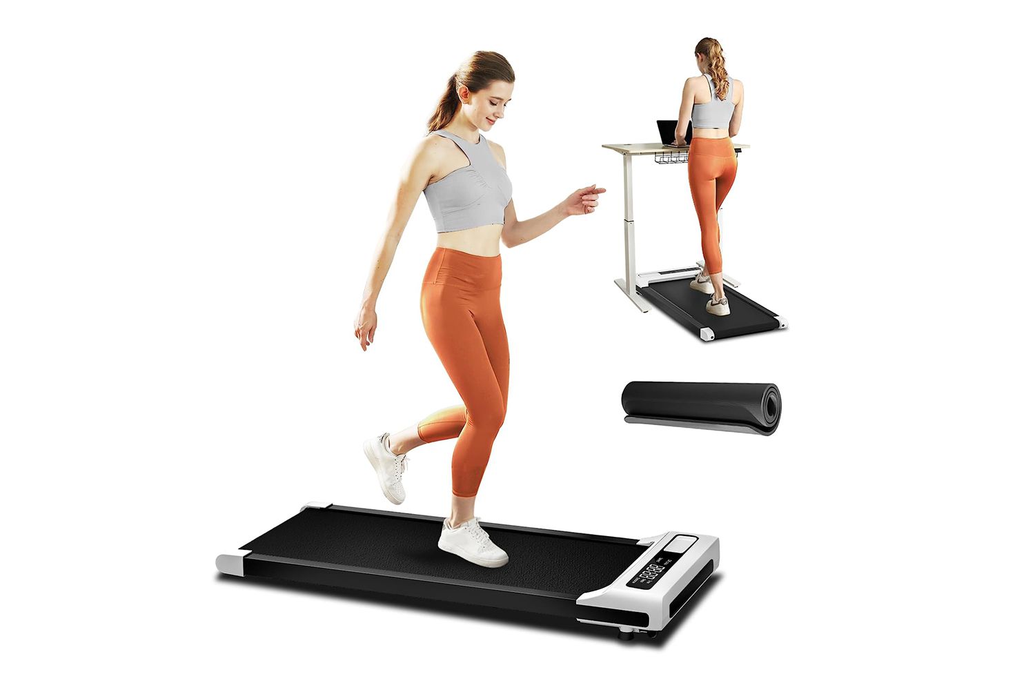 Amazon Prime Day JURITS Walking Pad 2 in 1 zum Spazierengehen und Joggen