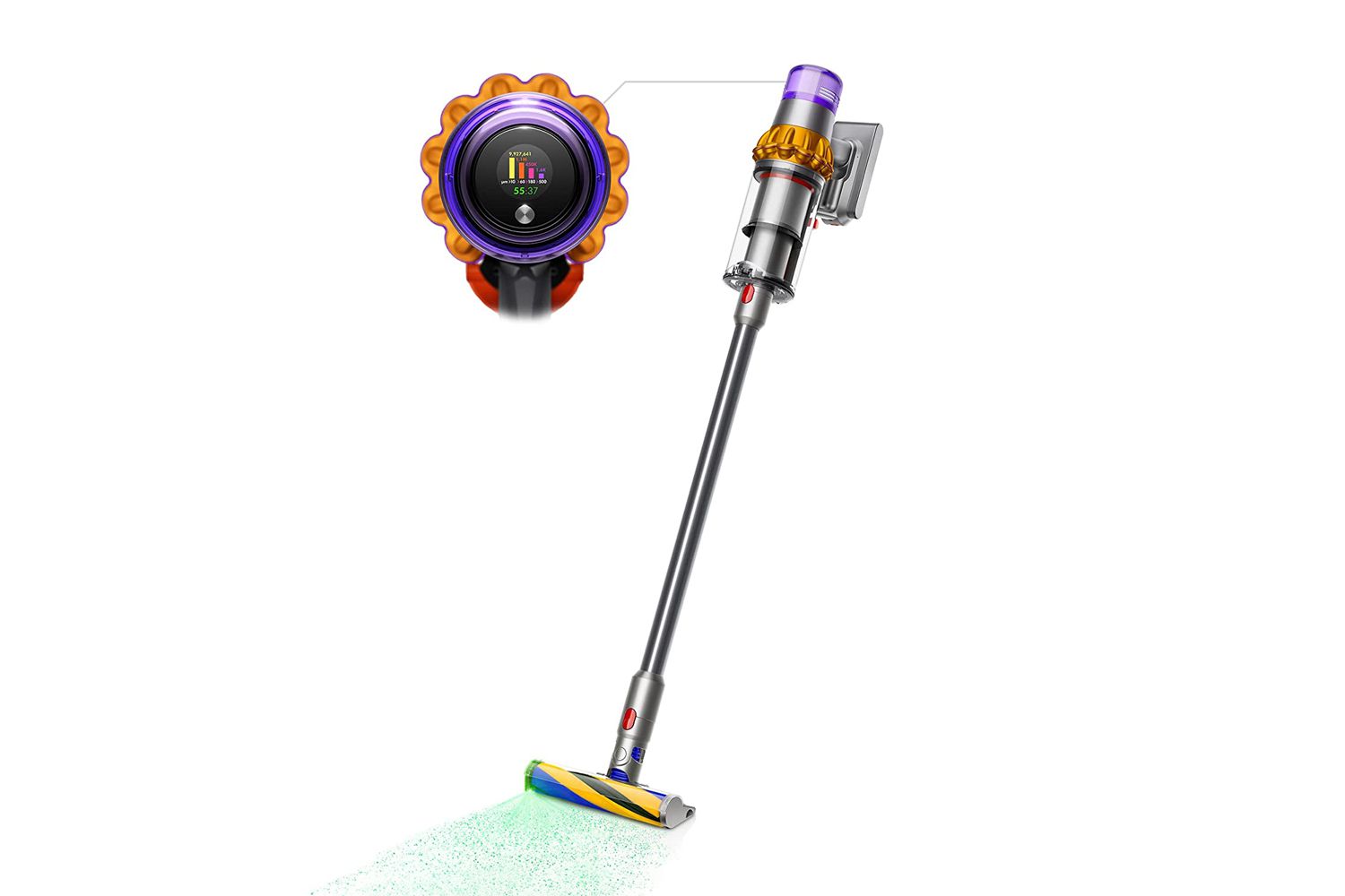 Amazon Prime Day Dyson V15 Detect Akku-Staubsauger, mehrfarbig