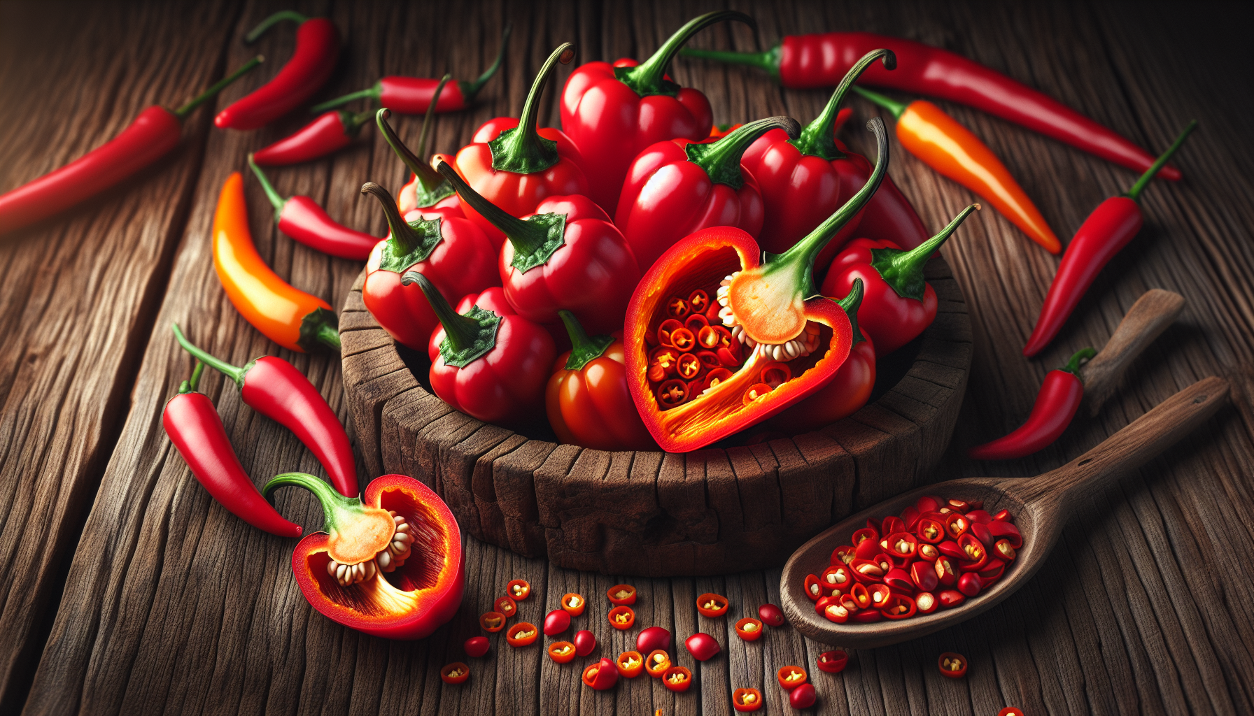 Die gesundheitlichen Vorteile von Piquin-Chili werden aufgrund des hohen Gehalts an Antioxidantien hervorgehoben