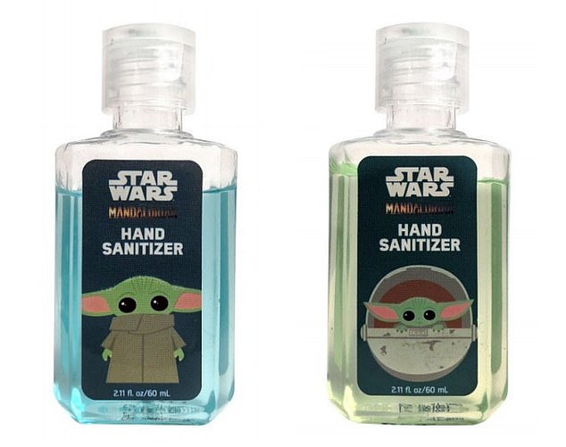 Flaschen mit Mickey Mouse und Star Wars-Händedesinfektionsmitteln der Marke Disney werden zurückgerufen, weil sie Methanol und krebserregende Chemikalien enthalten