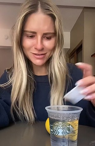 Die TV-Produzentin und Autorin Jac Vanek (im Bild) hat Hunderttausende Aufrufe für ihr Video erzielt, in dem sie den Trend testet