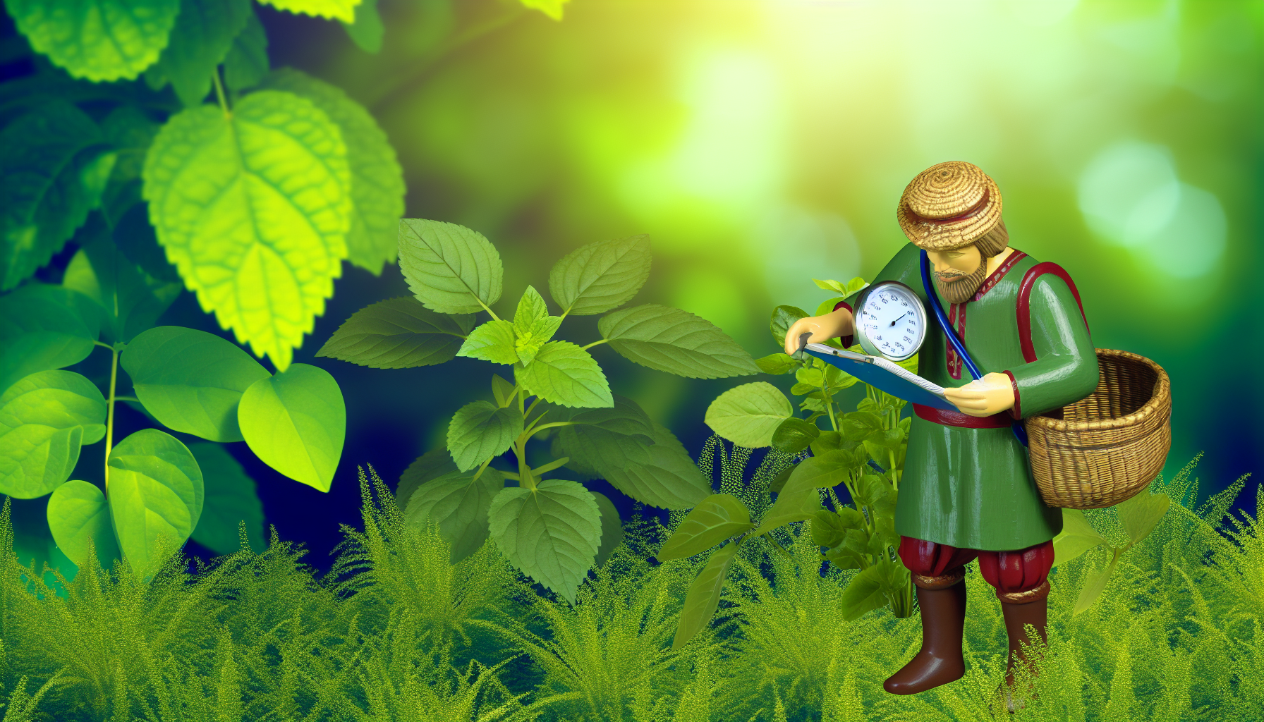 Der grüne Apotheker: Pflanzen bei Blutdruckbeschwerden