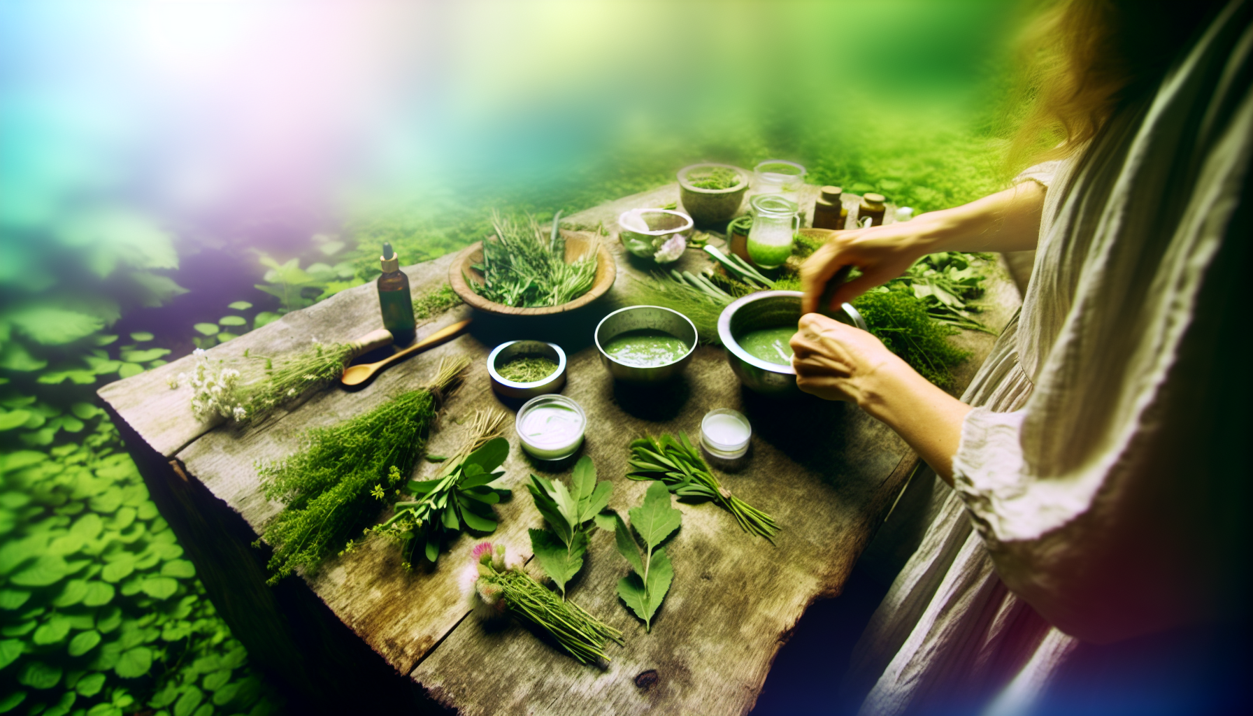 Naturkosmetik selbst gemacht – Rezepte mit Kräutern